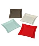 Amuse Bouche Set of 4 Melamine Tidbit Plates by Precidio Objects