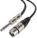 Dayton CAXF-1.5N XLR-F To 1/4 TRS Cable 1.5 ft.