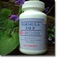 Formula 303 Maximum Strength Natural Relaxant | 250 Tablets