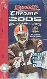 2005 Bowman Chrome Football Cards Unopened Hobby box - Aaron Rodgers Rookie Year!