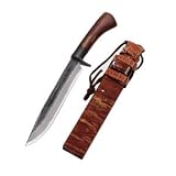 Utage, 8.27 in., Cherry Tree Skin & Oak, Wooden Sheath