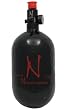 Ninja Carbon Fiber N2 Paintball Tank 68ci 4500psi Black