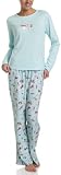 Cinema Etoile Women's 3-Piece Polar Bear Pajama Set