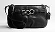 Coach Brooke Leather Capacity Wristlet Case Bag 43110 Black