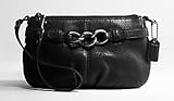 Coach Brooke Leather Capacity Wristlet Case Bag 43110 Black