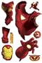 RoomMates RMK1155GM Iron Man Peel and Stick Giant Wall Decal
