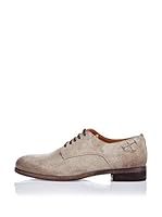 GOLDMUD Zapatos de cordones York (Gris Claro)