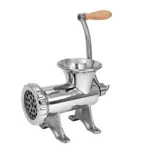 TSM Products #22 Stainless Steel Meat Grinder