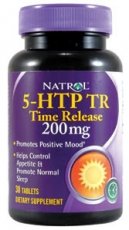 Natrol 5-HTP TR Time Release, 200mg, 30 Tablets