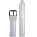 Watch Band Rubber Silicon White Divers Sports Strap 22mm
