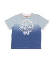Dip dye print t-shirt