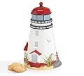 Lighthouse Cookie Jar For Food Storage / Canister And Home Kitchen Decor / Lighthouses Collectible