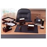 Office Products : Rolodex Wood Tonest Business Card Holder, Mahogany (ROL23330)
