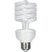 GE Lighting 15519 26-Watt Energy Smart CFL Spiral Light Bulb, 2-Pack