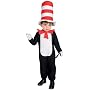 Rubie's Costume Company Cat in The Hat Jumpsuit with Bowtie, Tail, and Hat - Toddler