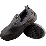 Cushioned Slip On Black Sz. 38 UK Sz. 5 Manufactured to EN345