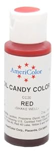 Americolor Candy Oil - RED 2 OUNCE CANDY OIL COLOR