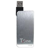 T.One 12GB USB Mini Hard Drive, Silver