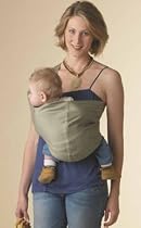 Hotslings Sage Green Stretch Baby Carrier Sling Size 2