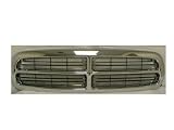 Chrome Grille Grill Dodge 97-04 Dakota Pickup Truck / 98-03 Durango Chromed 97 98 99 00 01 02 03 04 1997 1998 1999 2000 2001 2002 2003 2004