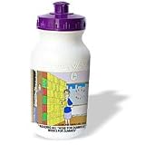 Londons Times Famous People Places Books Cartoons - REAL REAL DUMB - Water Bottles