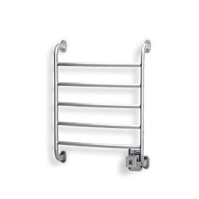Warmrails Hardwire/Softwire Regent Wall Mounted Towel Warmer and Drying Rack, Chrome