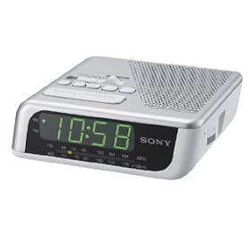 Sony ICF-C 205 Silver Clock Radio