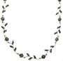 Sterling Silver Marcasite Flower Necklace