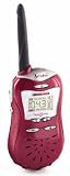 Cobra FRS115 Frosty Maraschino Microtalk 2-Way Radio with AM/FM Radio