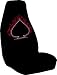 Elegant E321211P Flaming Spade (Embroidered)  Plastic Seat Cover Image