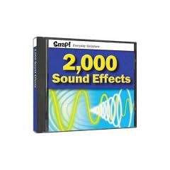 TOPICS ENTERTAINMENT SNAP! 2,000 Sound Effects (Windows) [Import]