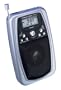 Sharper Image Audio-EX Hearing Enhancer + AM/FM Digital Tuner with TV Band - Portable radio