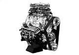 871 Street Supercharger 8mm -14.3 Ratio Satin Finish Requires Small Cap Distributor To Clear Blower Housing