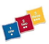 BEAN BAGS NUMBERED 10/PK 5 X 5