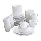Gibson Elite Pippa Dinnerware Set - White Porcelain - 32 pc.