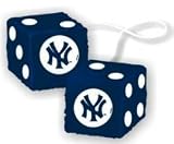 New York Yankees Fuzzy Dice