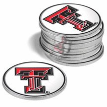 Texas Tech Red Raiders Golf Ball Marker Pack)