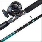 555GS Graphite GS High Speel Reel--CS9700 7' 17-40lb Custom Offshore Live Bait Series Casting Rod Live Bait Combo