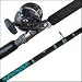 Sporting Goods : 555GS Graphite GS High Speel Reel--CS9700 7' 17-40lb Custom Offshore Live Bait Series Casting Rod Live Bait Combo