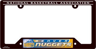 Denver Nuggets License Plate Frame (NBA, 2-Pack)