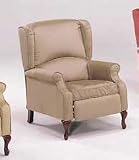 Microfiber Fabric Latte Finsh Recliner Chair By Acme Furniture