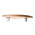 Corner Shelf Kit - Beech/ Silvertone (10")