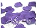 1000 Wedding Silk Rose Petals Purple-Plum