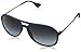 Ray-Ban Unisex Adult Alex Aviator Sunglasses in Blue Rubber RB4201 60028G 59