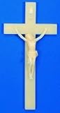 12 inch Wood Grained Cross