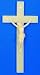 12 inch Wood Grained Cross