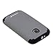 Fosmon HYBO-DUOC Slim Fit Dual-Layer Hybrid Case for Motorola Moto E (1st Gen, 2014) (Black/Dark Gray)