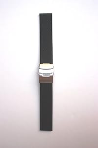 Toscana 22mm Locman Style Rubber/Silicone Watchband with S/S Buckle from Toscana