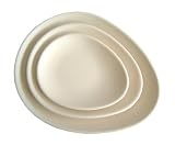 Nigella Lawson Living Kitchen Serving Platter Set/3 Cream