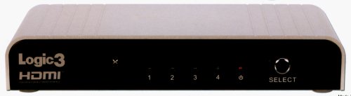 Logic3 HDMI 4 Way Switch Box With Remote (PS3)